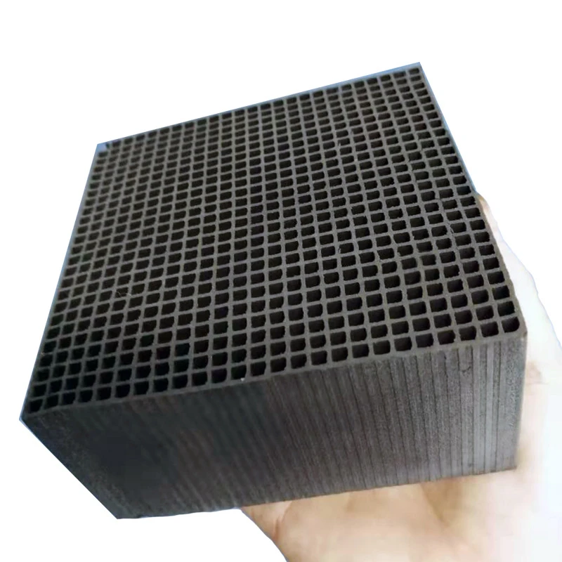 Aquarium Filter Water Purification Honeycomb Activated Carbon Block Tank Aquarium Cleaning Tools