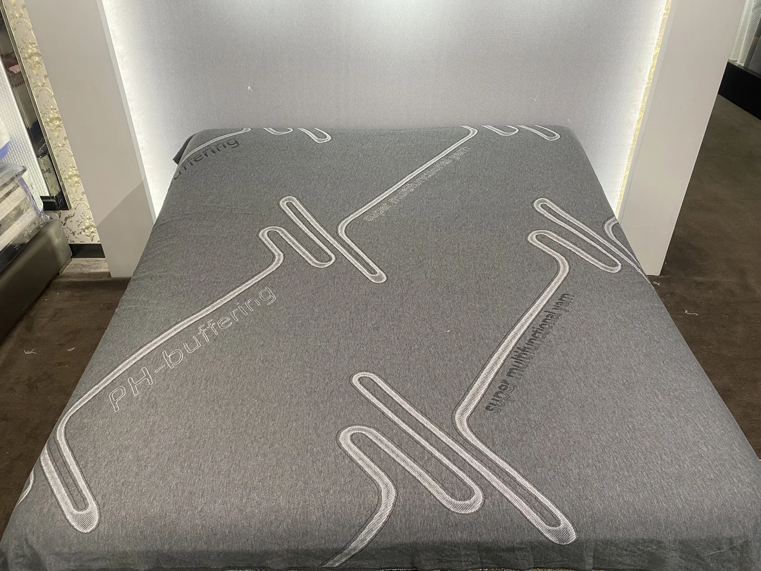 Домашняя текстильная трикотажная полиэфирная жаккардовая Удобная Водонепроницаемая эластичная матрасная ткань