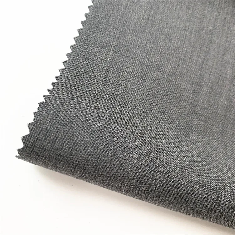 
high end quality 50% wool worsted poly spandex suiting fabric for making mens suits 