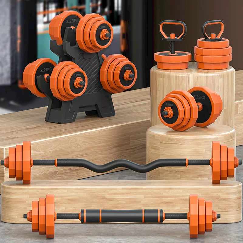 Wholesale free weights women loss products plate hex gym fitness equipment adjustable dumbbell set 50kg