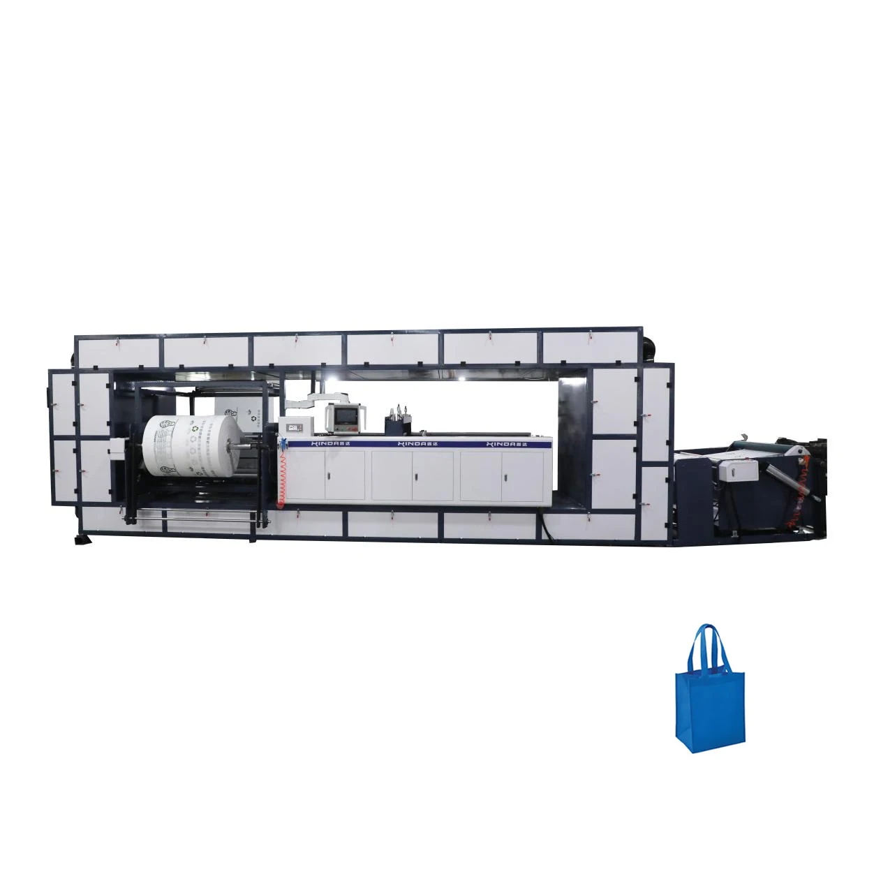 China Hot Selling High Quality Automatic Color Roll to Roll Non Woven Screen Printing Machine digital silk screen machine