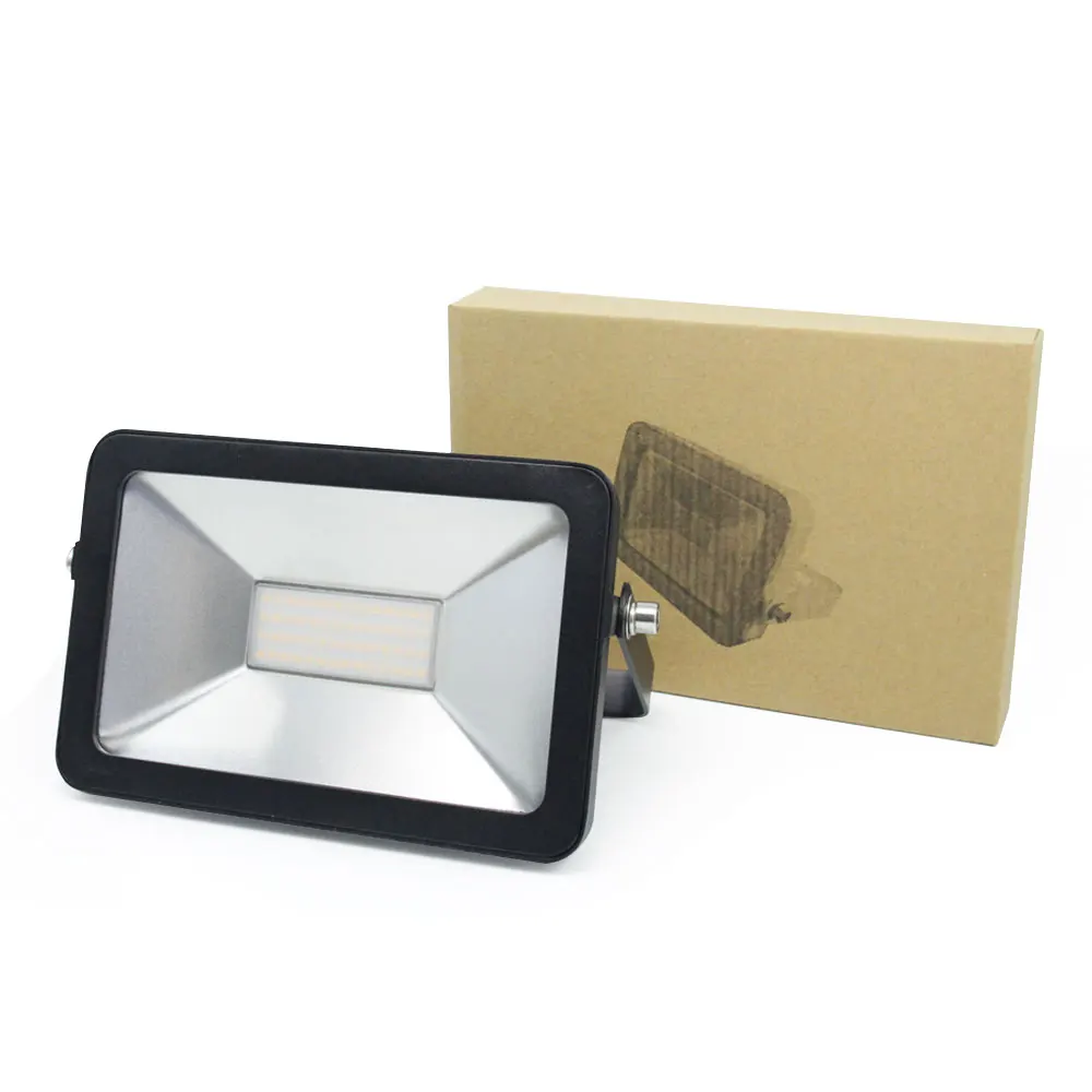 Outdoor use 50W 3000K/4000K/5000K/6000K beam angle 120 degree SMD COB LED chips IP65 waterproof driverless Floodlights