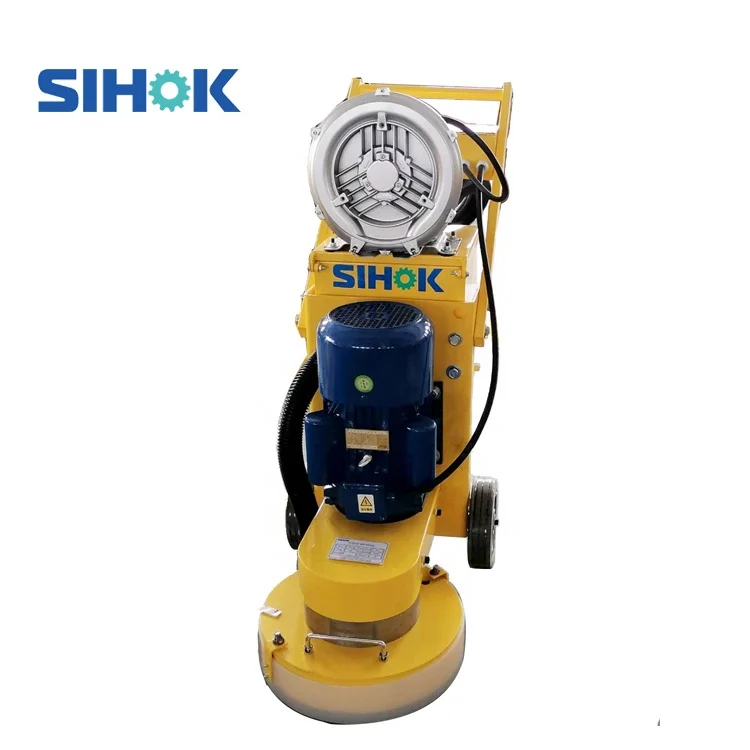 Dust free floor epoxy grinder and polisher with vacuum cleaner (SHCG-350)