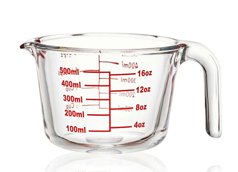 Hot Selling Measuring Cups Microwave and Oven Safe Clear Customized Available Measuring Cup Set with Best Price