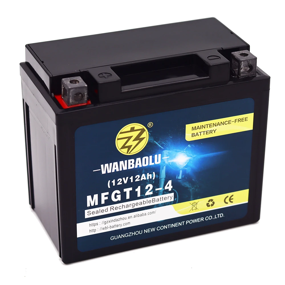 High Quality Wholesale Lead Acid Piece for Moto Accumulator Battery for Motorcycle