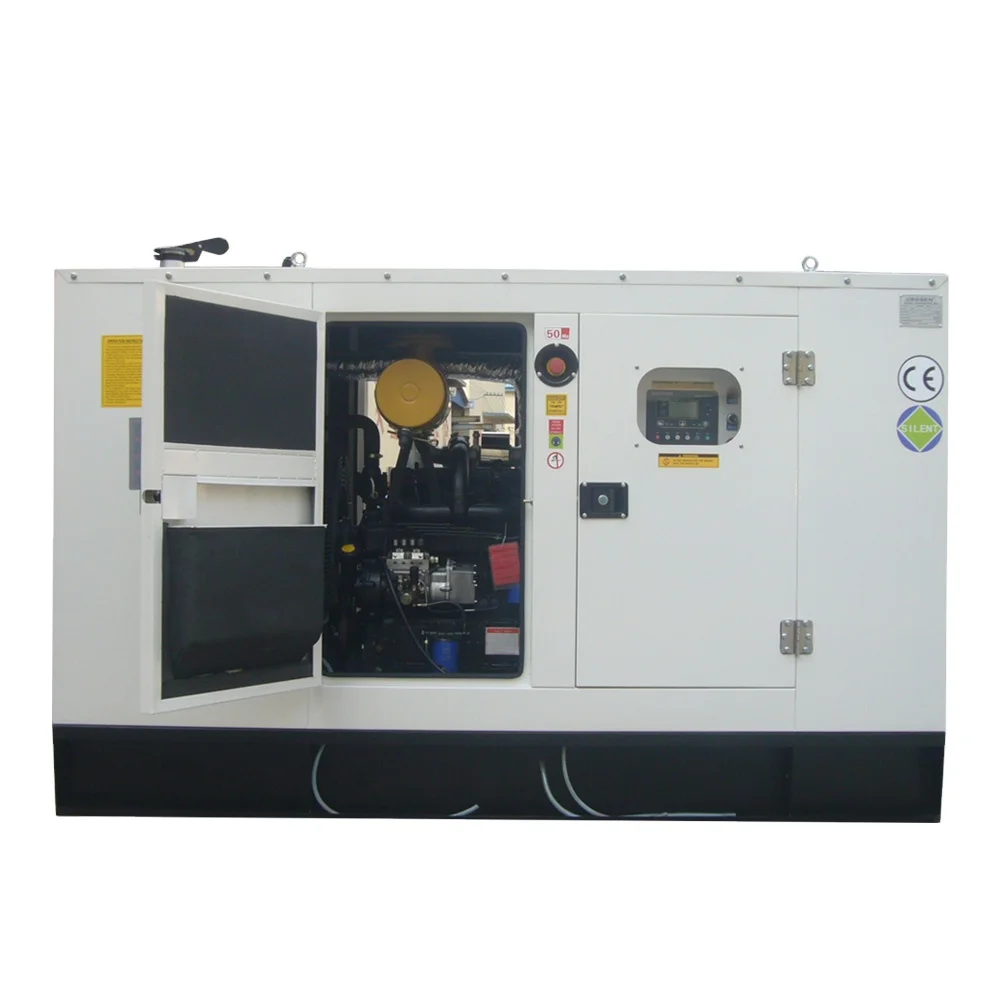 Silent 50KW permanent magnet generator