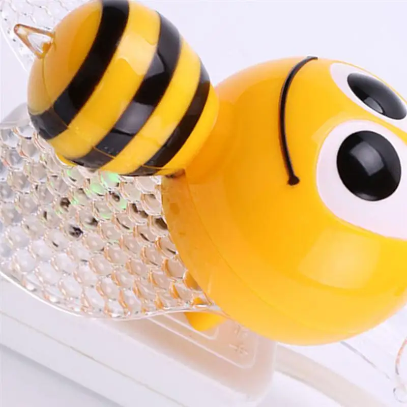 Bee Design Night Light Lamp Light-Controll Wall Nightlight for Baby and Toddlers with EU Plug