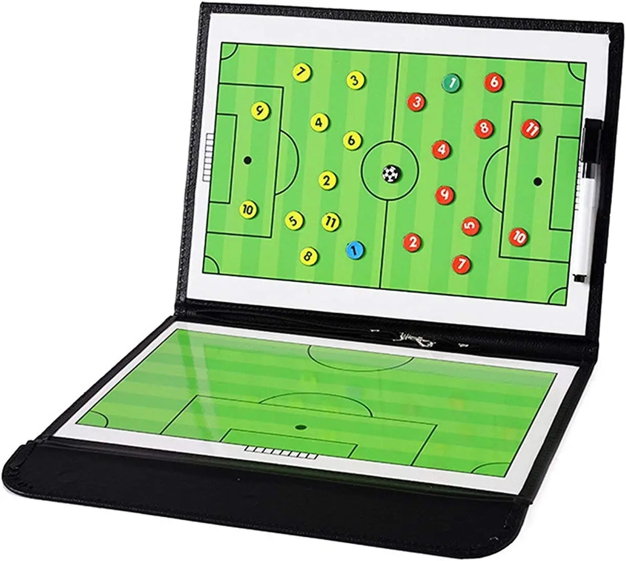 Wholesale Football Coaching Board Coaches Clipboard Tactical Magnetic Board Kit,Portable Strategy Coach Board with Dry Erase