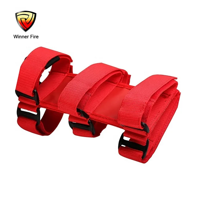 Red Strong Roll Bar Fire Extinguisher Holder for Jeep Wrangler
