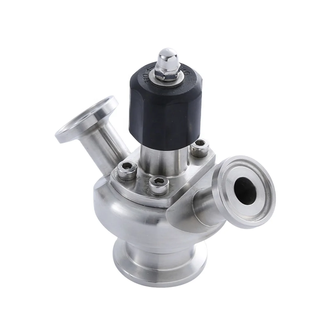 stainless steel sterile aseptic sample valve