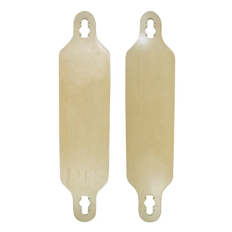 2022 fashion 7 ply wood maple plain skateboard deck high quality pro skateboard long board deck