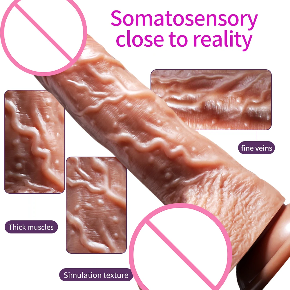 LOVE Vibrator 10 speeds double functions Heating Dildo Wired swing penis Sex Toy Woman Suction Cup Realistic dildo sex shop %