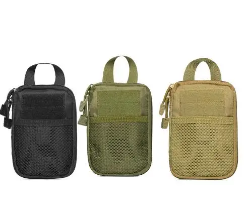 Tactical Molle Utility Pouch Bag EDC Tools Phone Accessory Bag with Belt Clip