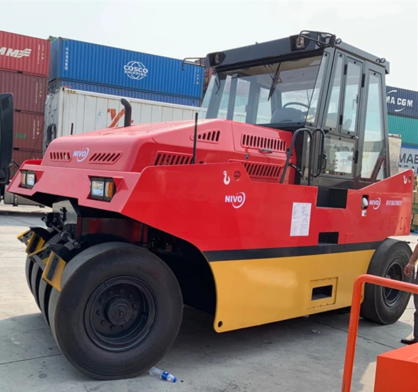 NIVO YNT1016H 10ton  pneumatic tyre road roller 16ton full hydraulic road roller compactor or asphalt paver parts AC optional