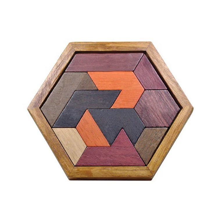 Wooden Blocks Stacking Toys Puzzles Games
