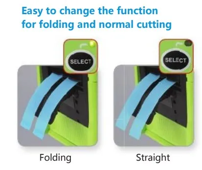 ZCUT-10 Auto Packing Double Sided Tape Dispenser with fold function and Sensor Motion