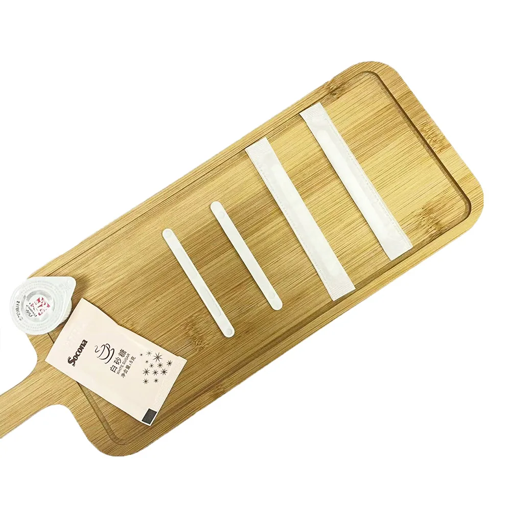 Plastic Free PLA Coffee Stirrer Disposable CPLA Coffee Stirrer Stick Recyclable Cutlery Stick