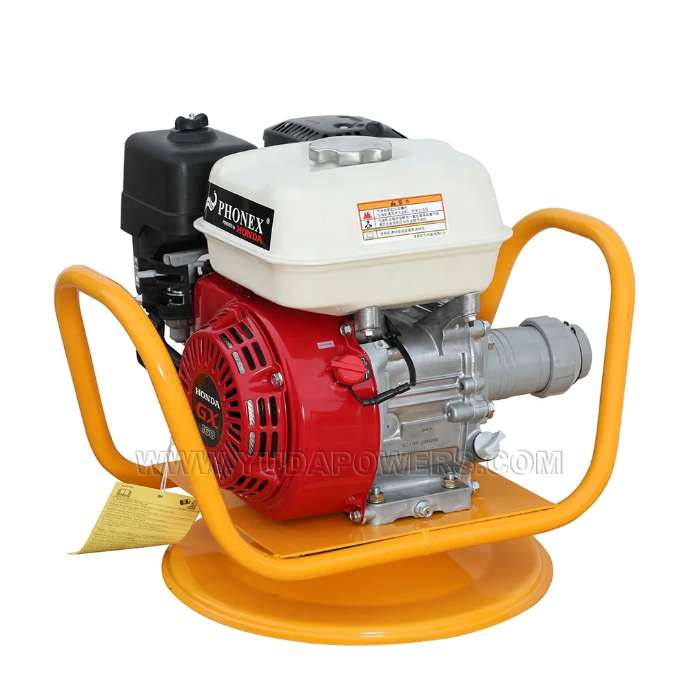 Concrete Vibrating Tools Gasoline Cement Mortar Vibrator with 6M Length Poker for Sale