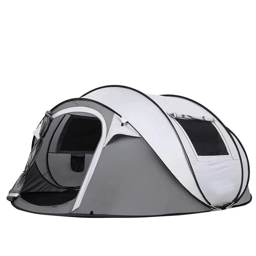 3-4 Person Quick open Pop-up Cabin Camping Tent Outdoor Customized Long,Camping Tent