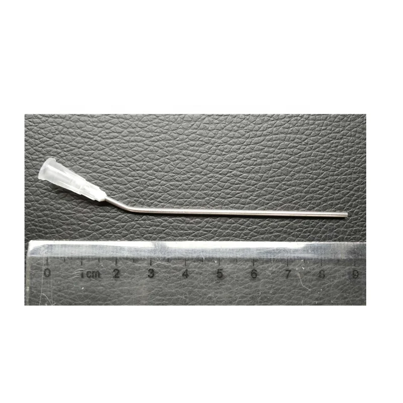 HIGH QUALITY BENT IRRIGATION NEEDLES BLUNT TIP NEEDLES WITH LUER LOCK HUB