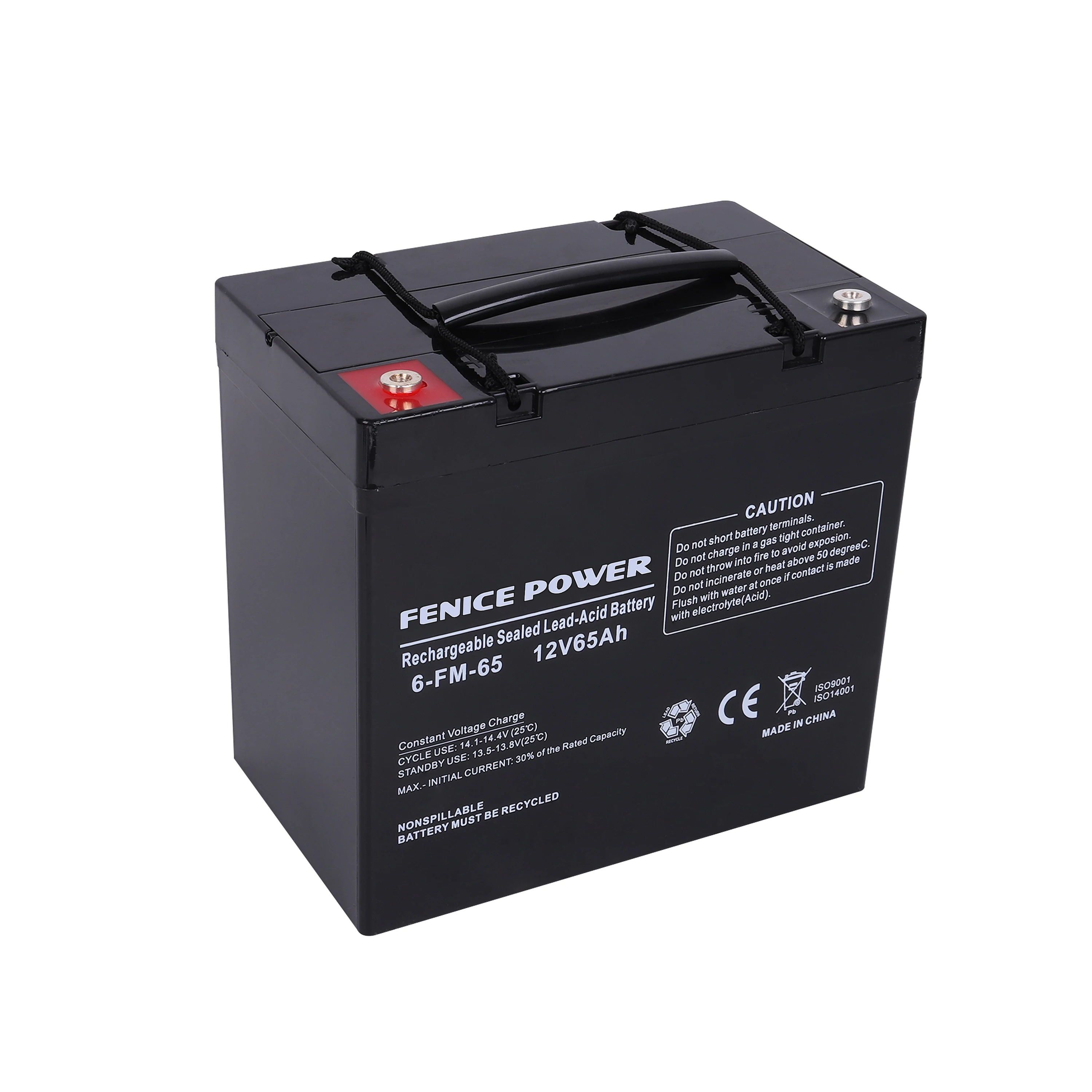 VRLA BATTERY NP SERIES Deep Cycle Sealed AGM Lead Acid Battery 12V 65AH for electric use