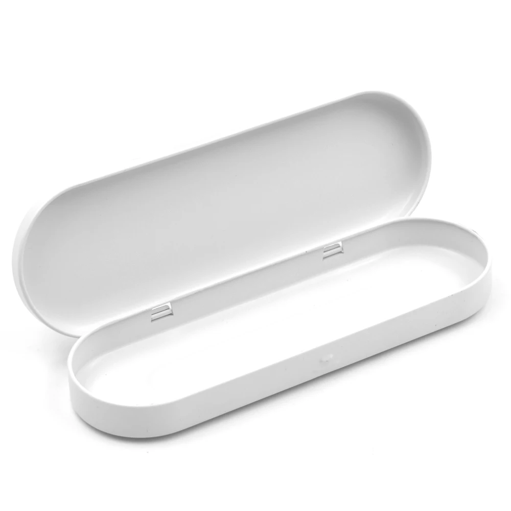 Round metal tin pencil case with custom printed logo