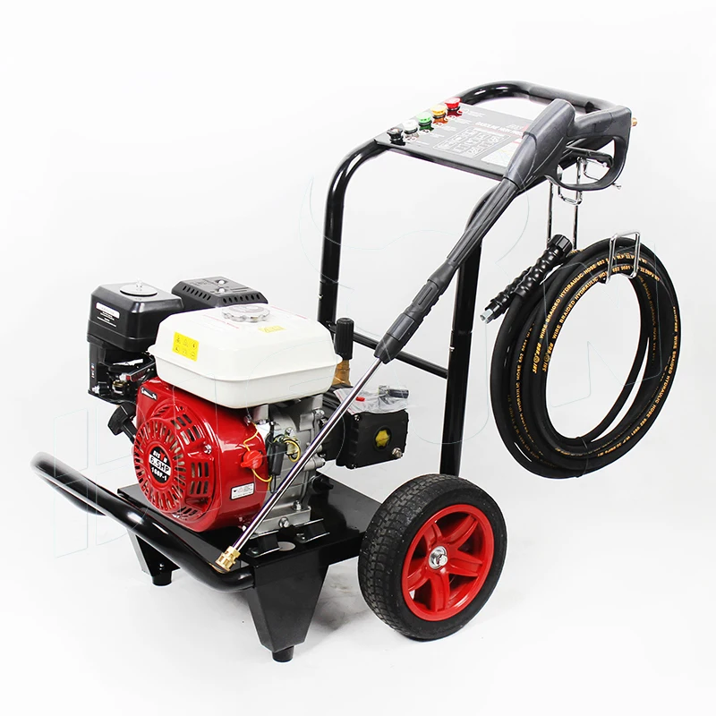 Bison Petrol Engine Portable 180bar 2600psi 9LPM 6.5HP High Pressure Car Washer Pressure Cleaning