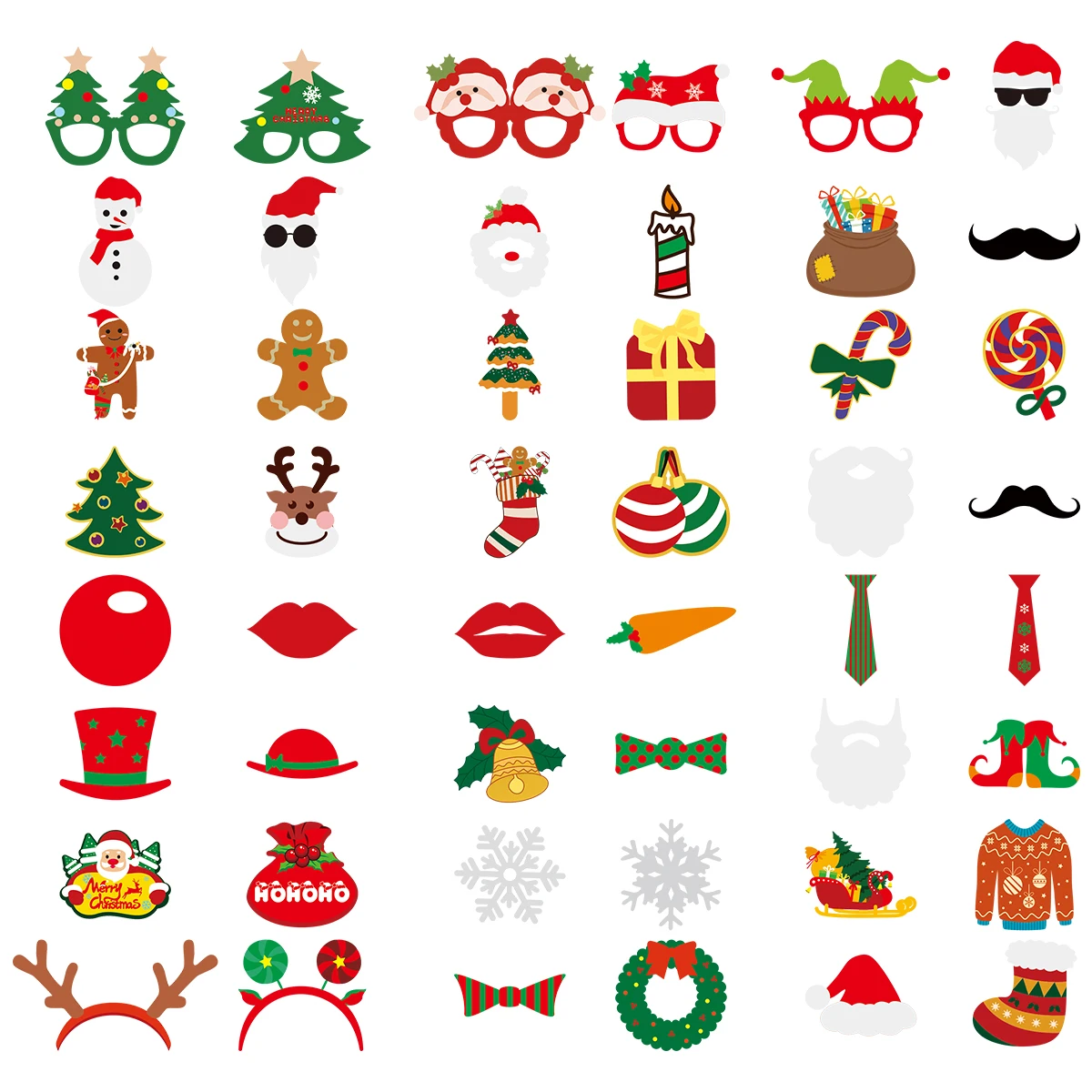 Amazon hot sale Christmas Ornament baby photo props geometric photo props with Santa Claus  Magic Hat christmas decoration