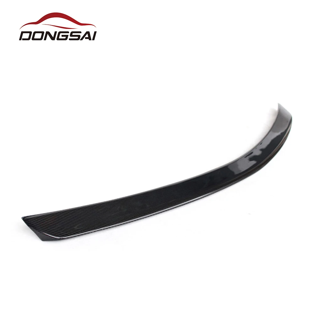 AMG Style Dry Carbon Rear Trunk Lip Wing Spoiler Ducktail for Mercedes Benz C Class W204 C63 AMG 2007-2014