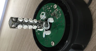 Golddeer Super Bright auto safety light Rotating Revolving LED Beacon red Light with Magnetic Mount 60LEDs 12 volt warning light