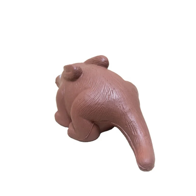 Custom squishy promotional custom PU Anteater anti stress reliever ball PU stress ball Anti stress Anteater