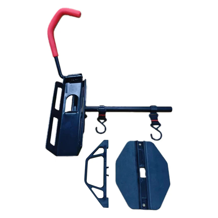JH-Mech Space Saving Storage Bicycle Rack Vertical Bike Rack Holds Up to 66 lbs Swivel Bike Rack Wall Mount