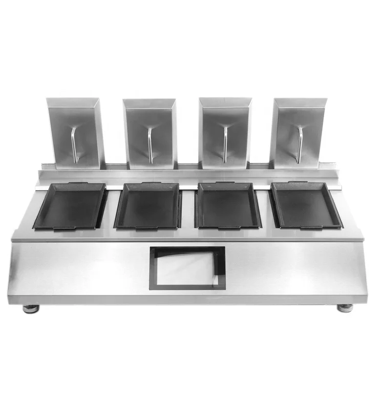Yawei JZ4CA four head dumpling frying machine
