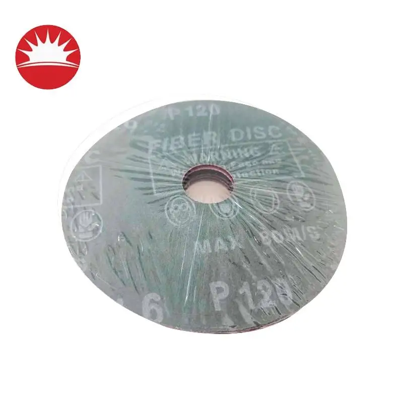 Abrasive Tools 4.5 Inch Ceramic Fiber disc Aluminum Oxide Resin Fiber Polishing Disc Hole Disc For Grinding Metal