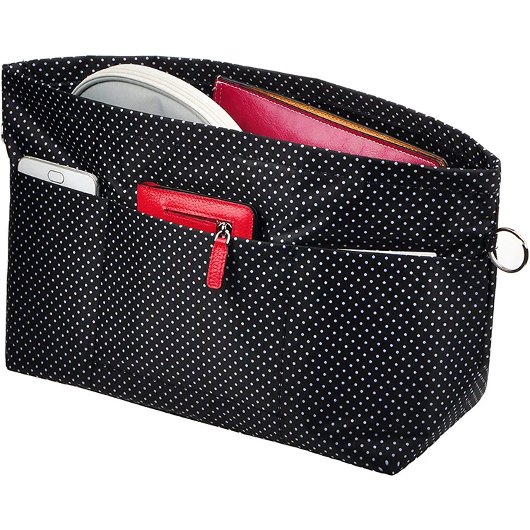 Sturdy Purse Insert Organizer Bag in Bag Waterproof Handbag Tote Pocketbook Organizer