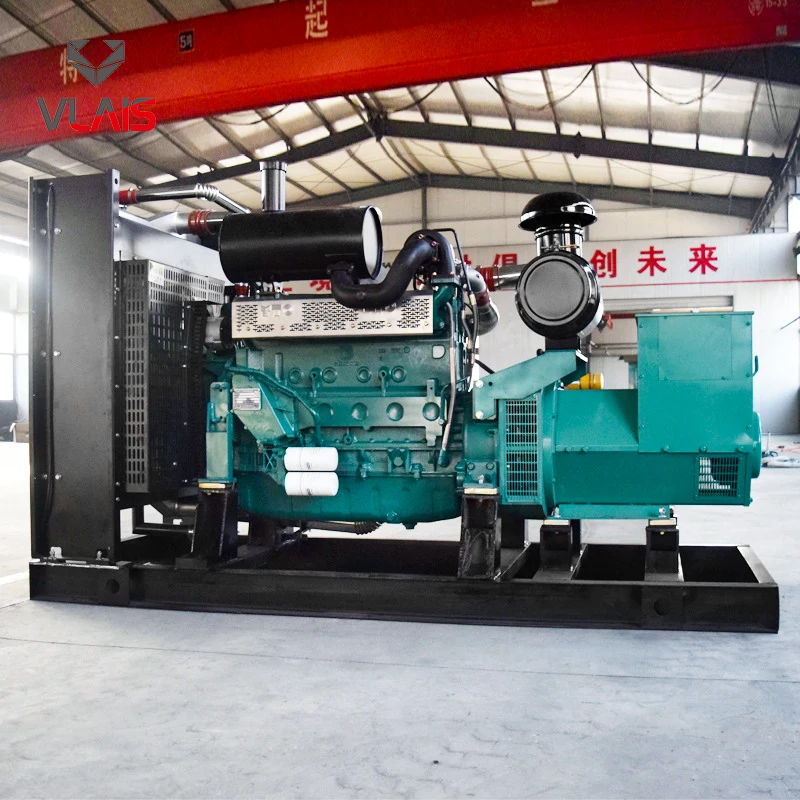 100kw 200kw 300kw 400kw electric combined heat and natural gas turbine power generator with Cummins Engine