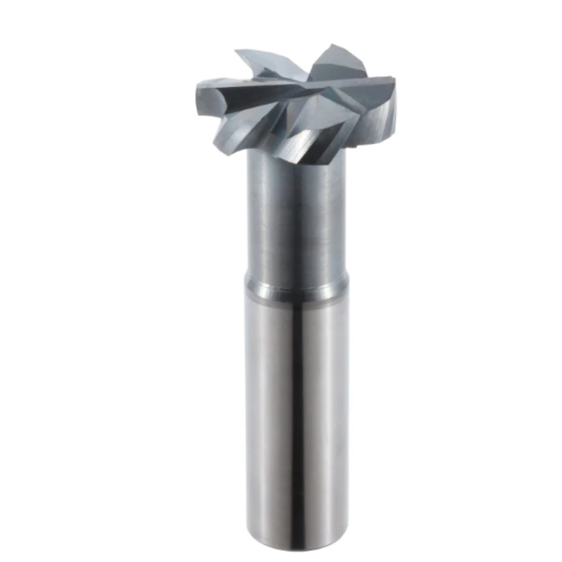 Carbide Special Tools T Slot T-Milling T Type Grooving Cutter Straight Shank Endmill Fresas CNC End Mill