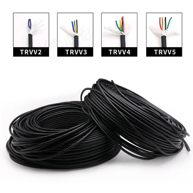 300/500V Soft Flexible control drag chain cable TRVV towline wire