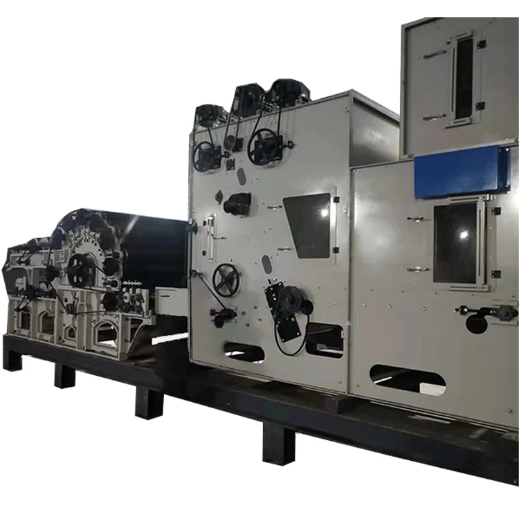Customized non-woven production line oscillating mixing raw material cotton feeder