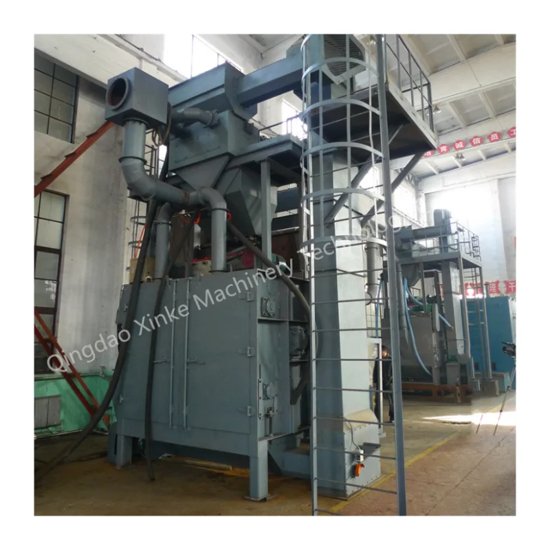 Small Shot Blaster Belt Crawler Type Shot Blasting Machine for Bolts Nuts Forging Parts Cleaning Tumble Metal Electric Provided