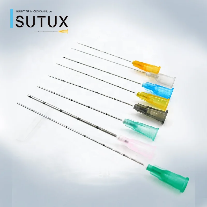 Disposable micro injection cannula needle for hyaluronic acid filler