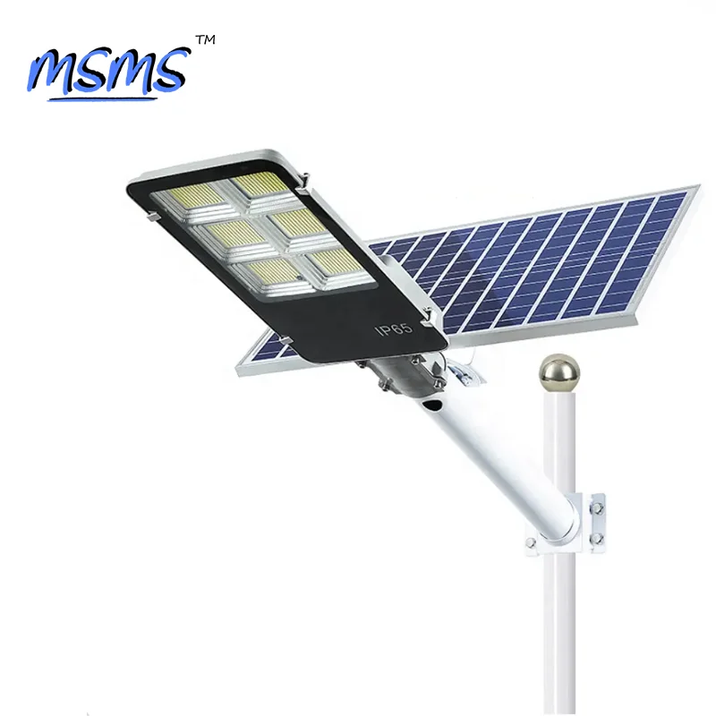 Factory Directly IP65 Sensor Outdoor Integrated Led With Remote Control  Street Light Solar Lights