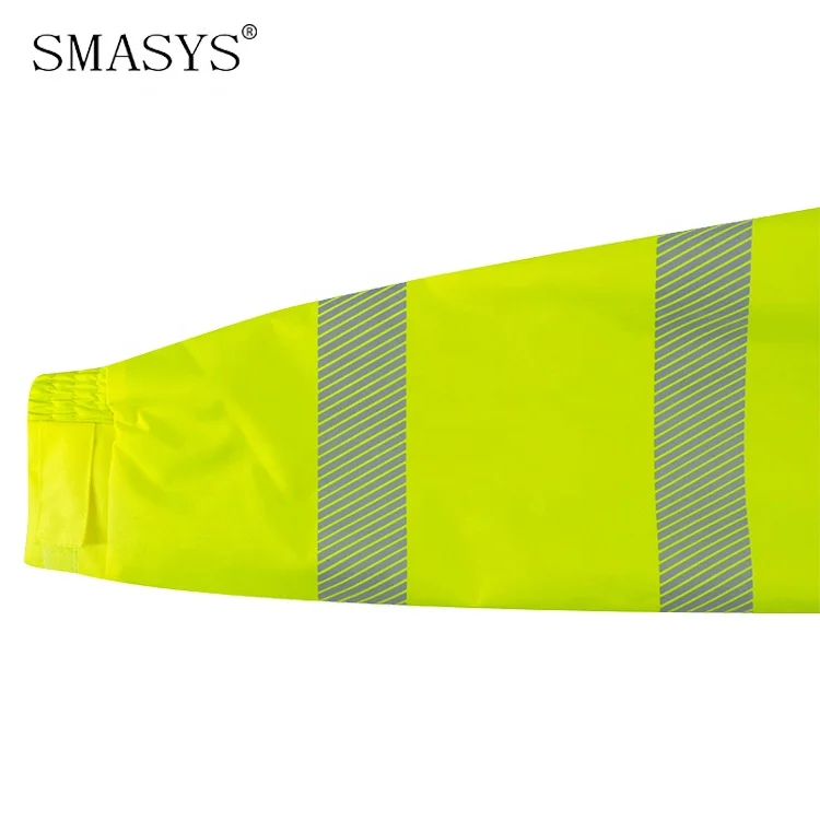 SMASYS Retail Windbreaker Outdoor High Visibility Safety Winter Workwear Jacket