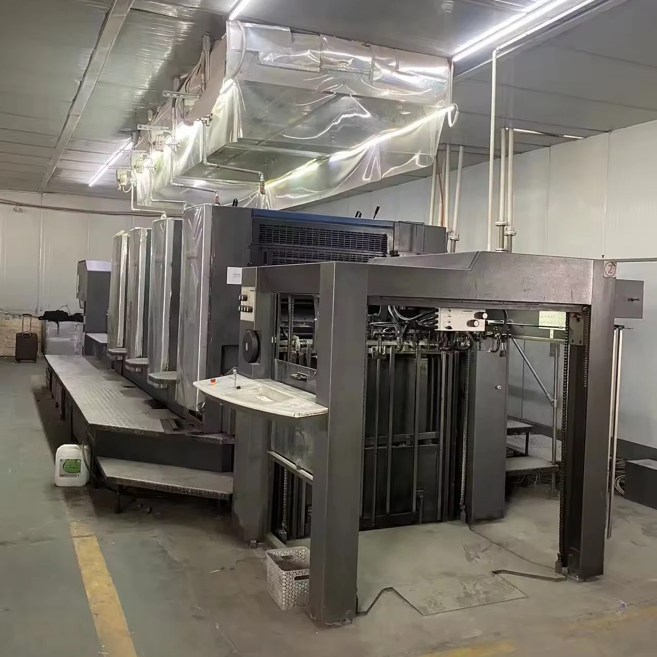 Использованная печатная машина Heidelber SM102-4 Германии