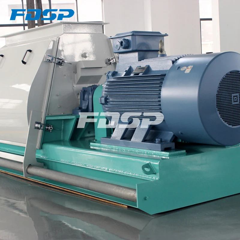 Sawdust Making Machine Fan Blower Crushing Chipper Wood Hammer Mill
