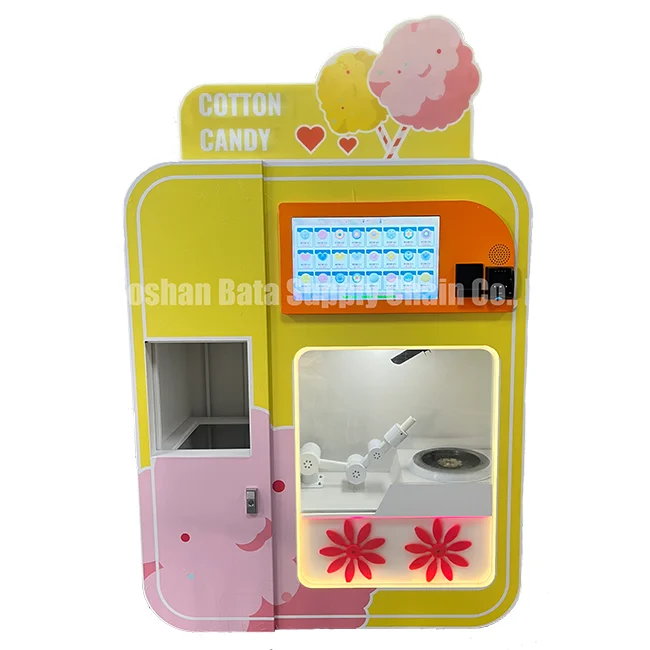 Soft Marshmallow cotton candy vending machine for sale near me