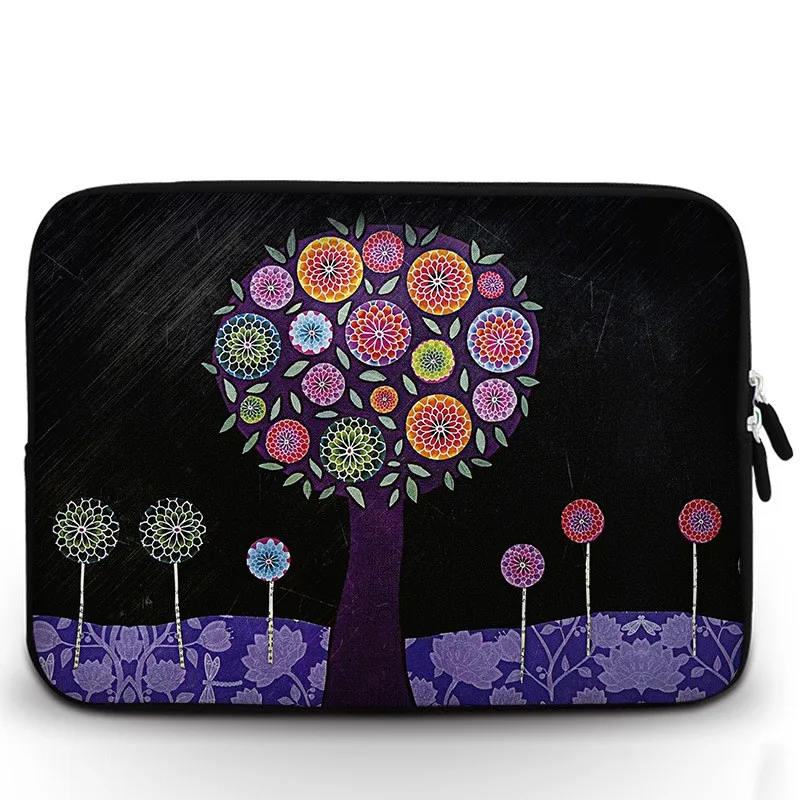 Good quality Logo printing Neoprene Notebook Protective Soft Case Neoprene Laptop Sleeves with Zipper for Ladies