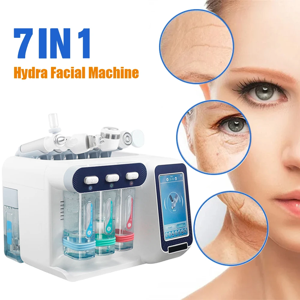 Hydrodermabrasion Facial Water Jet Peel Hydro Dermabrasion Hydra Aqua Peel Machine For Face Deep Cleaning