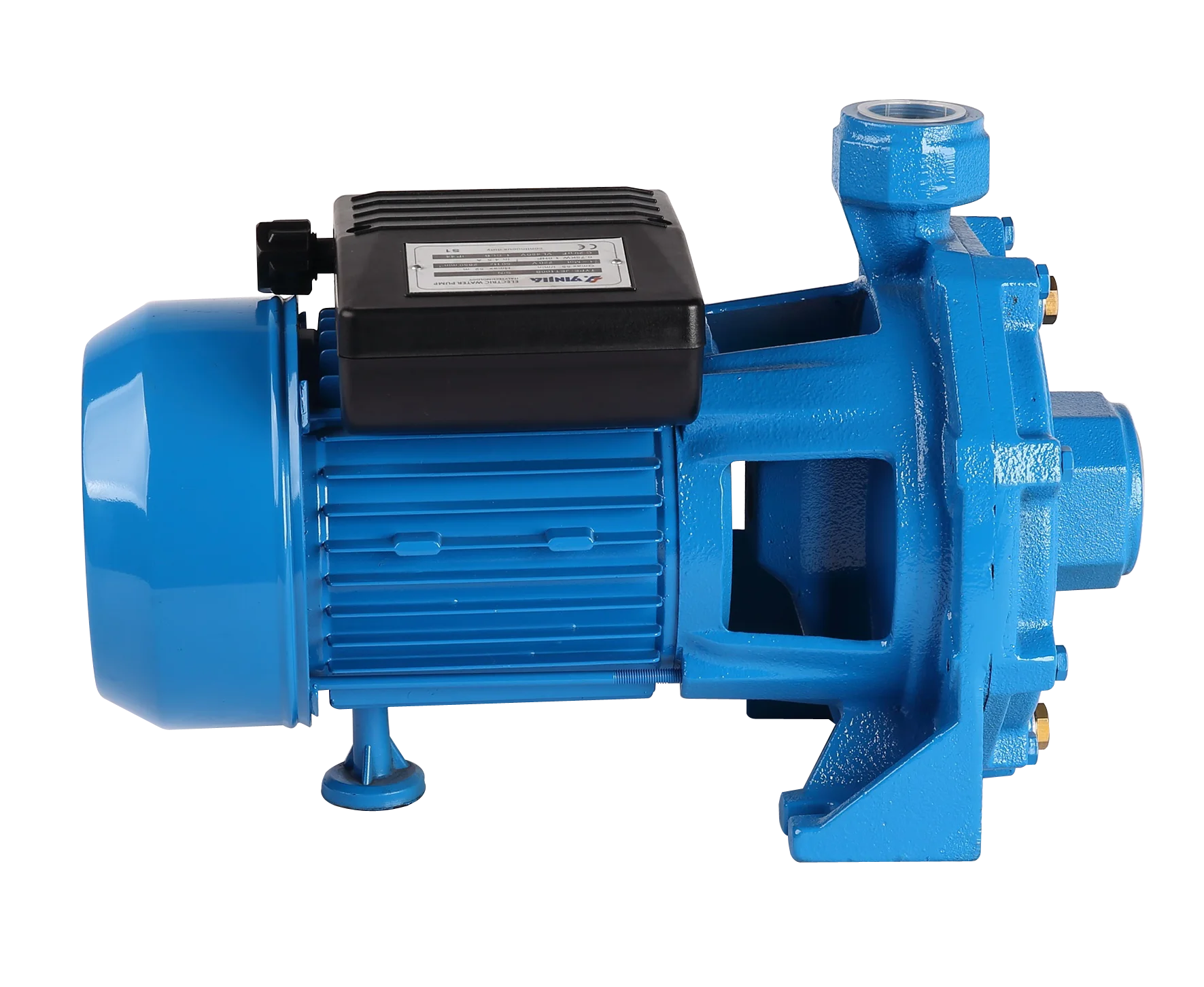 High Head Centrifugal Water Pump 4KW AC Motor Double Impeller Three Phase Steel Construction for Irrigation and Agriculture