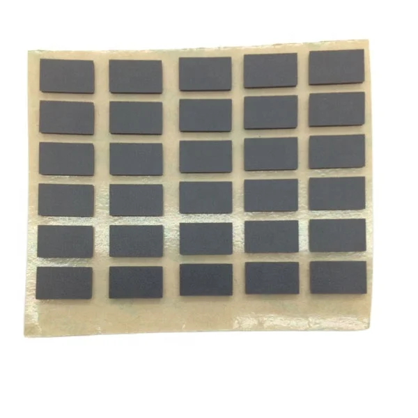 Self Adhesive High Density Foam Padding 3mm Die Cut Double Sided EVA PE PU PP Foam Pads Sheets